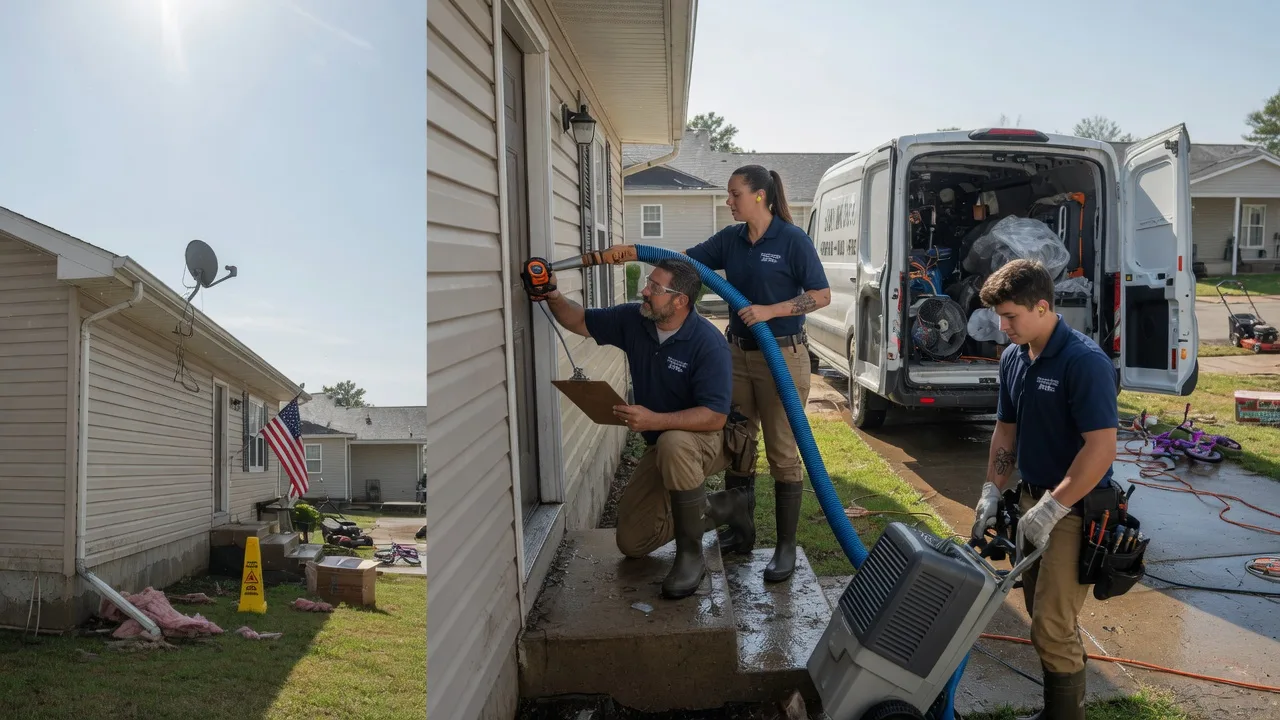 Ceiling Water Damage Restoration in Altus Afb, OK near me